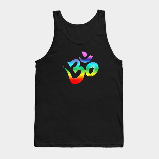 Om Symbol Aum sign Yoga Meditation Mantra Tank Top by PlanetMonkey